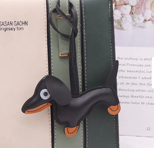 "Creamy White with Red, Llama Love" Bag Charm Bundle