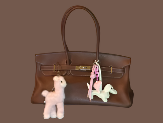 "Pretty in Pink, Llama Love" Bag Charm Bundle