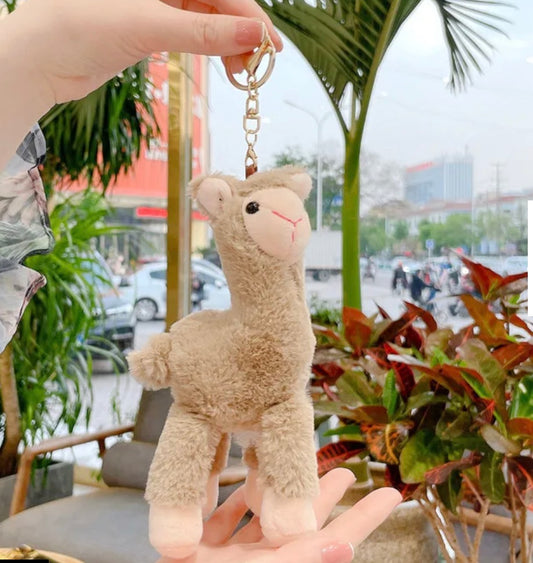 "Cocoa and Pink, Llama Love" Bag Charm Bundle